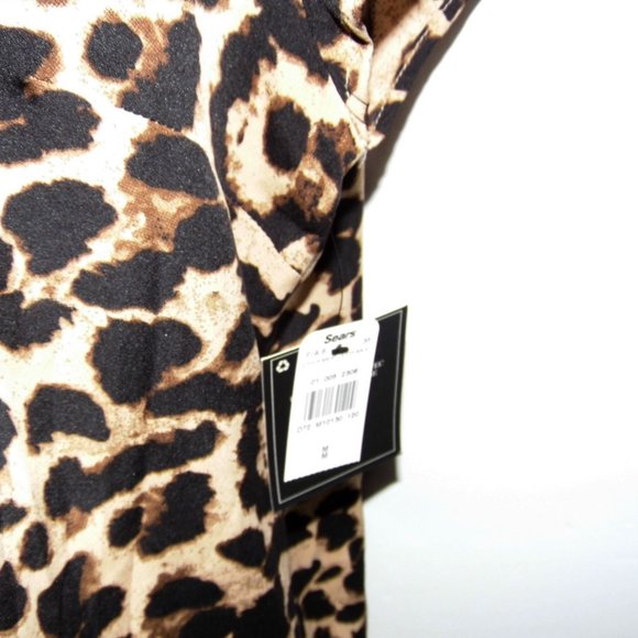 NEW Jessica Animal Print Top size M - Picture 3 of 9
